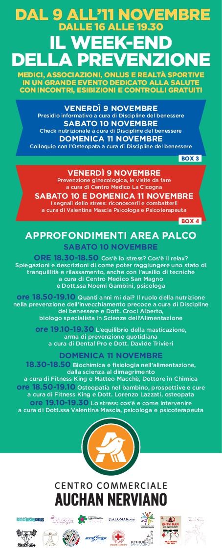 Weekend della prevenzione
